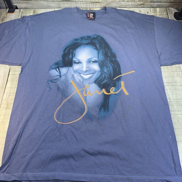 Vintage Janet Jackson Y2K Concert T-Shirt Giant Tag Extra Large - Picture 1 of 13